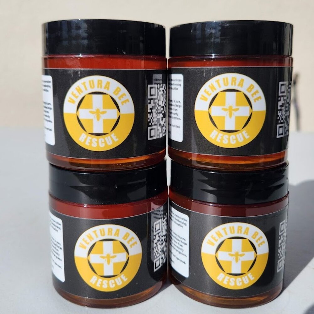 4x Apiary Honey Bundle Stocking Stuffers - Unfiltered, Pure, Raw - Sustainable